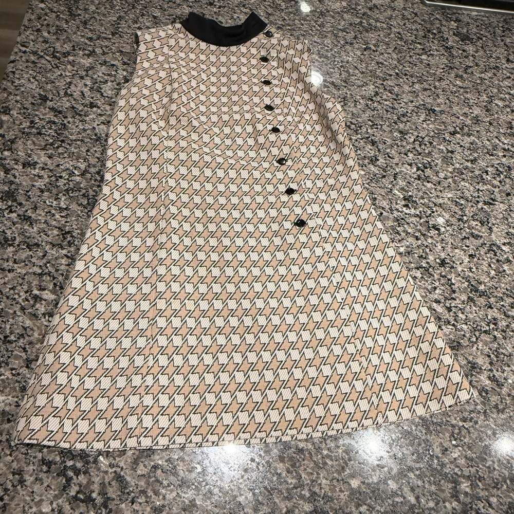 Alison Ayres Black and Brown Dress
